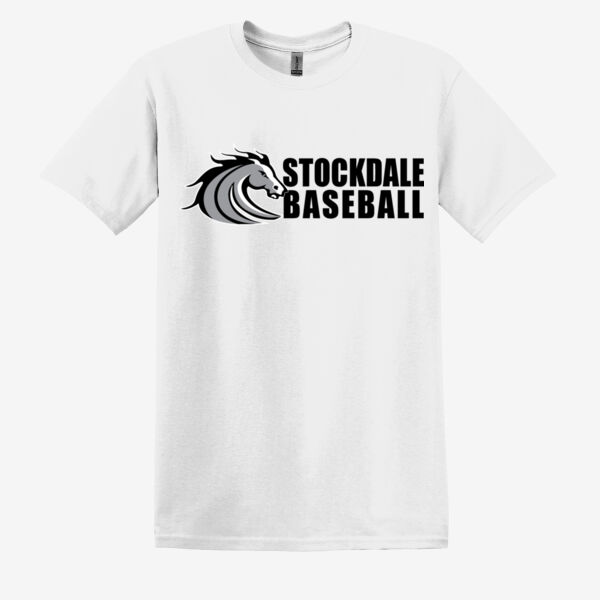 Stockdale Baseball Heavy Cotton 100% Cotton T Shirt Thumbnail
