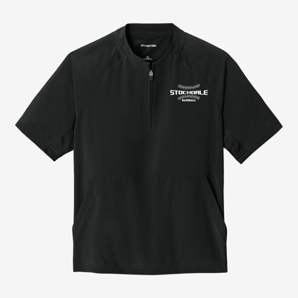 Stockdale Baseball Youth Repeat 1/2 Zip Short Sleeve Jacket Thumbnail