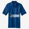 Heavyweight Cotton Pique Polo with Pocket Thumbnail