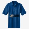 Heavyweight Cotton Pique Polo with Pocket Thumbnail